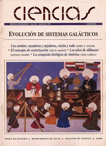 Portada Revista Ciencias de la UNAM 023