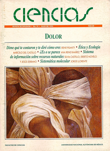 Portada Revista Ciencias de la UNAM 031