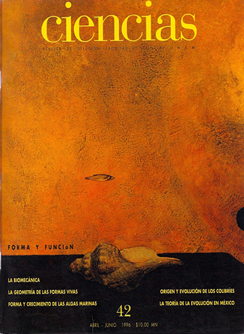 Portada Revista Ciencias de la UNAM 042