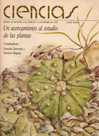 Portada Revista Ciencias de la UNAM especial 06